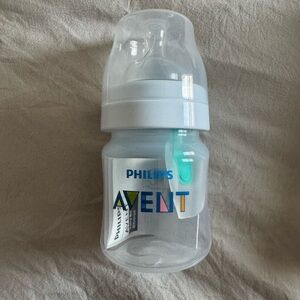 Philips Avent Baby Bottle with Teal Accent